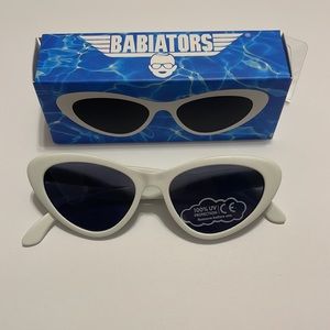 Babiators Cat-Eye White sunglasses
